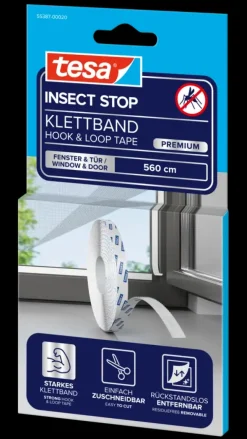 tesa Insect Stop klittenband vervangingsrol voor raamhor Comfort 560 cm