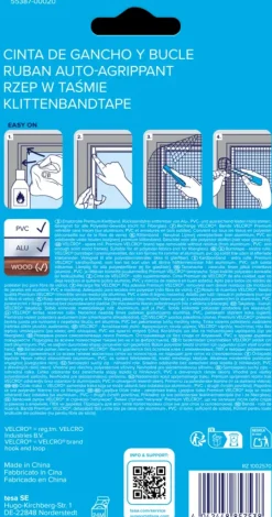 tesa Insect Stop klittenband vervangingsrol voor raamhor Comfort 560 cm