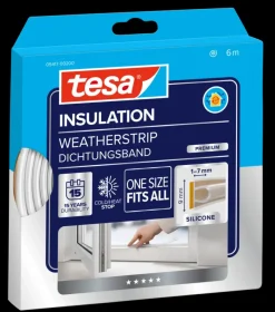 Tesa Premium Tochtband O-profiel zelfklevend transparant 6m