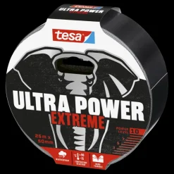 Tesa Ultra Power Extreme Repair tape zwart 25 m x 50 mm