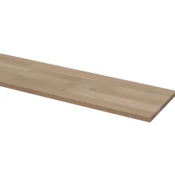 Timmerpaneel massief eiken 250x20 cm dikte 18 mm