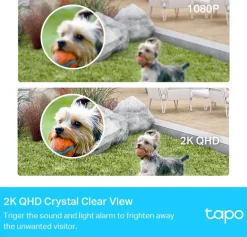 TP-Link Tapo TC420S1 beveiligingscamera voor buiten 2K QHD met batterij