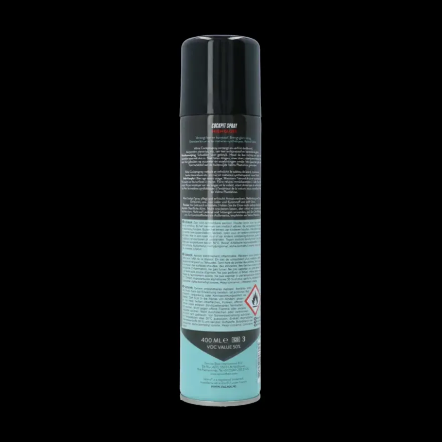 Valma Cockpitspray Glanzend R25H 400ml