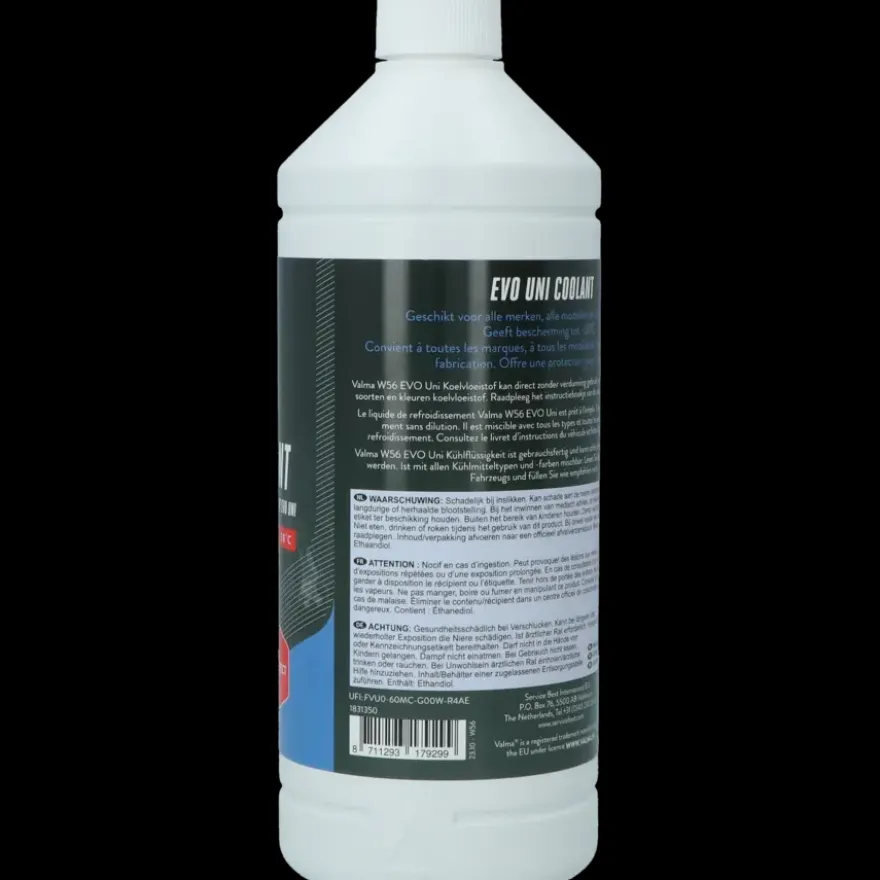 Valma W56 EVO Uni Koelvloeistof -38 1 Liter