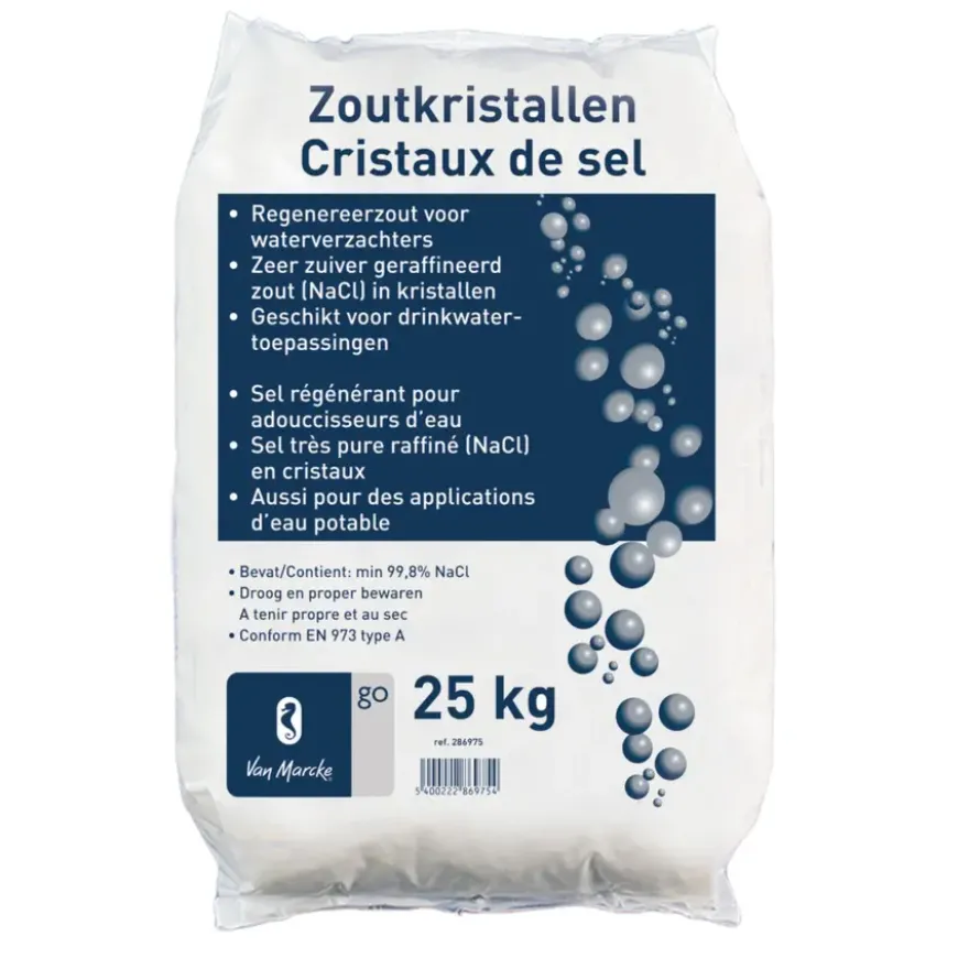 Van Marcke zout voor waterontharder 25 kg