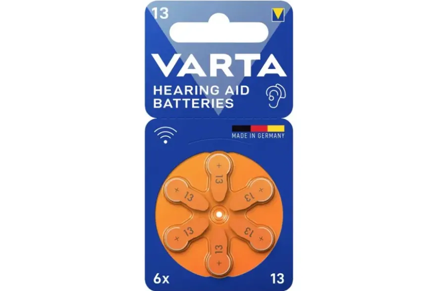 Varta 13 Acoustic Special hoortoestel batterijen type 13 oranje 6 stuks
