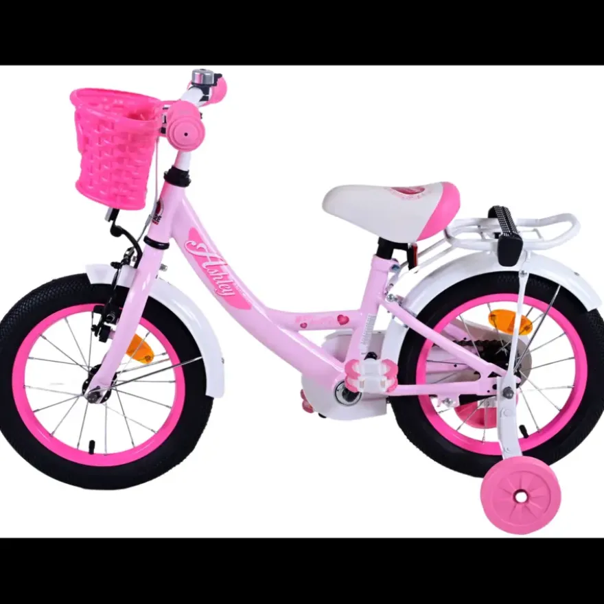 Volare Ashley kinderfiets roze 14 inch