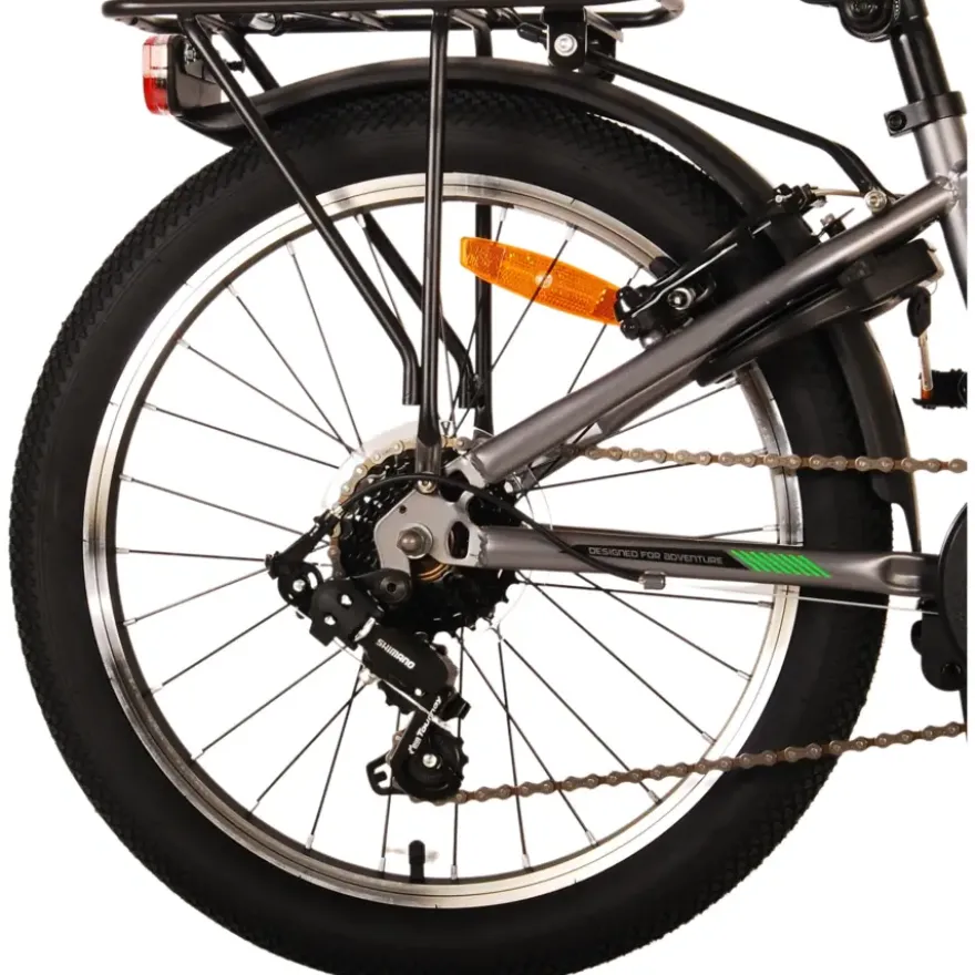 Volare Cross kinderfiets grijs 20 inch