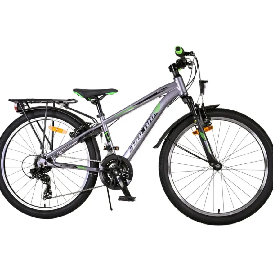 Volare Cross kinderfiets grijs 24 inch