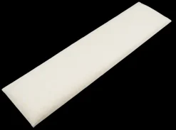 Wandkussen grof geweven crème 120x30 cm