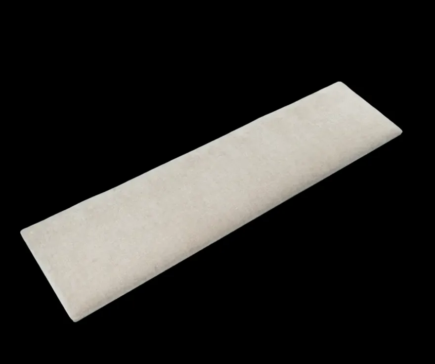 Wandkussen linnen taupe 120x30 cm