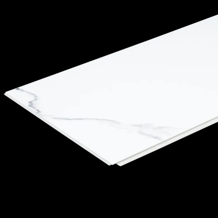 Wandtegel kunststof Allora 30,5x61 cm wit marmer mat, dikte 5mm 1,116 m²