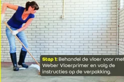 Weber Beamix Egalisatie vezelversterkt 20 kg
