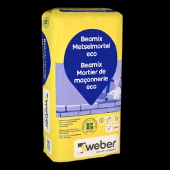 Weber Beamix metselmortel universeel grijs 20 kg
