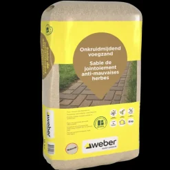 Weber Beamix onkruidmijdend voegzand naturel 15 kg