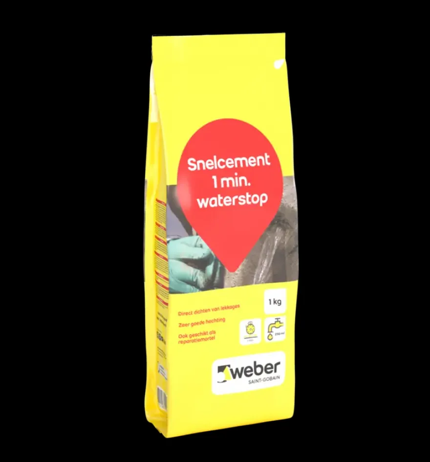 Weber Beamix repair snelcement waterstop 1 kg