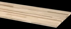 Werkblad massief eiken 250x61 cm 26 mm