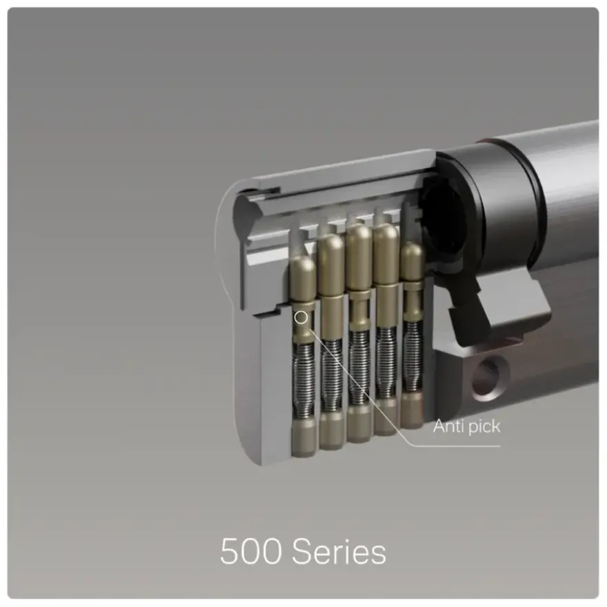 Yale enkele cilinder 500 serie 30/10